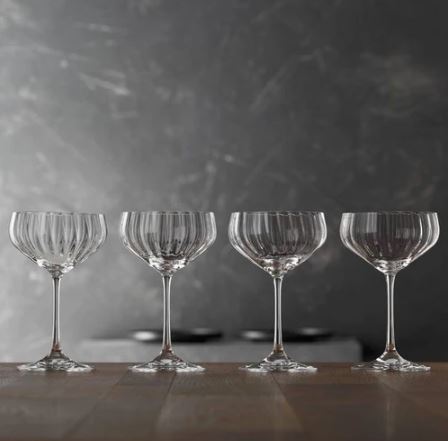 Lifestyle Coupe Glasses 310ml, Set of 4