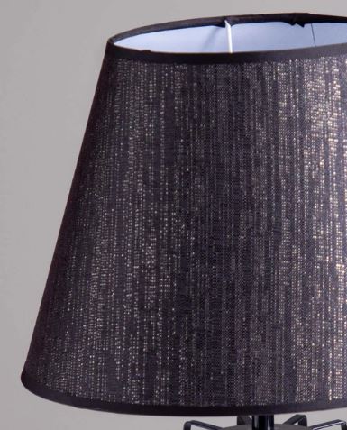 Ebony Table Lamp
