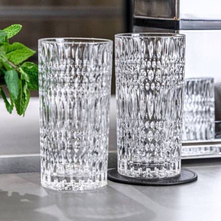 Ethno Long Drink Tumblers 435ml, Set of 4