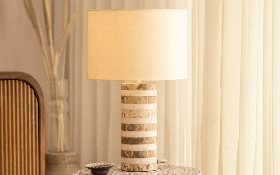 Marbella Cylinder Table Lamp