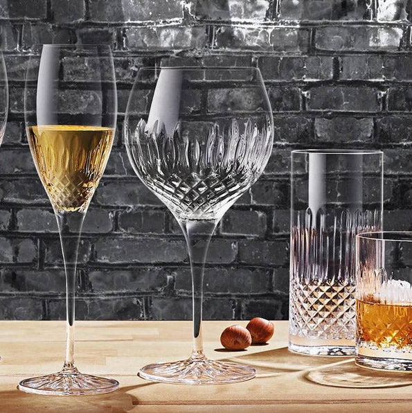 Diamante Gin & Tonic Glasses 650ml, Set of 4
