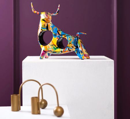 Bullseye: Resin Abstract Decor