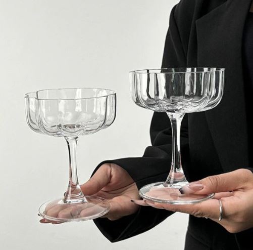 Blooming Coupe Glass - Set Of 6