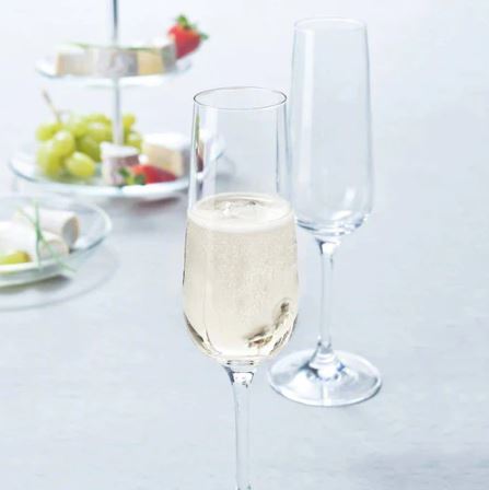 Tivoli Champagne Glasses 210ml, Set of 6