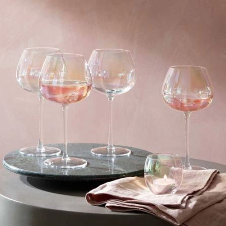 Pearl Balloon Glasses 650ml, Set of 2