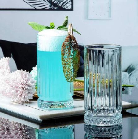Elysia Long Drink Glasses 280ml, Set of 4