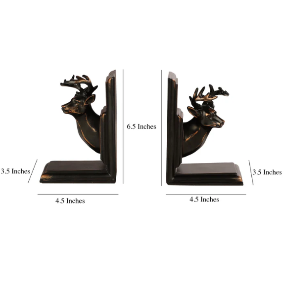 Majestic Stag Bookends