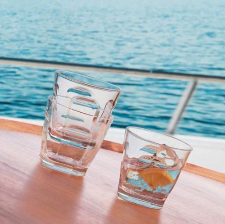 Ahoy Tumblers 220ml, Set of 4