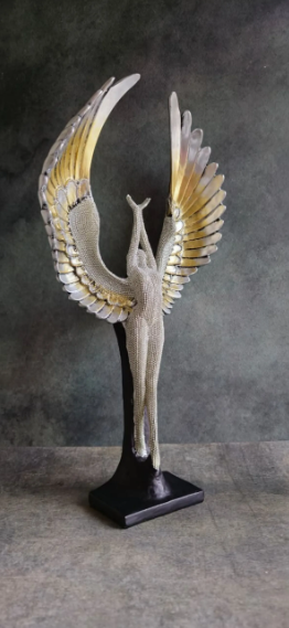 Glittering Lady Ready to Fly