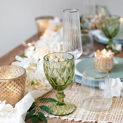 Olive Stem Glass (Set of 6)