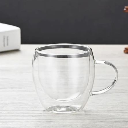 Java Double Wall Mugs, Set of 2 - Small