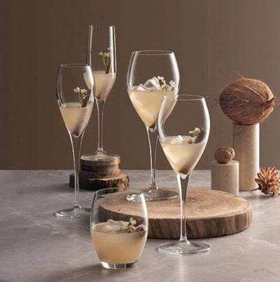 Monte Carlo Red Wine Glasses 260ml, Set of 6