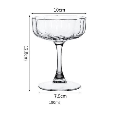 Blooming Coupe Glass - Set Of 6