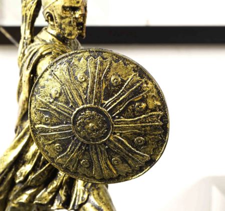 Trojan Brave Hearts Table Accent