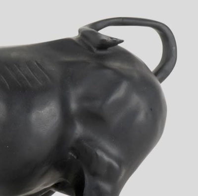 Surreal Charging Bull