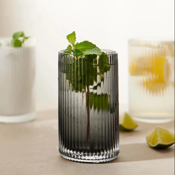 Juna Water Carafe with Tumbler - Smoke