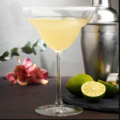 Vintage Margarita Glasses 400ml, Set of 2