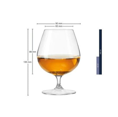 Ciao Cognac Glasses 400ml, Set of 6