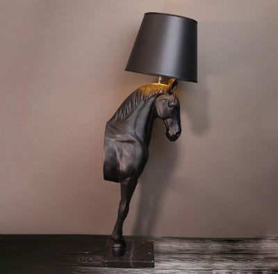 Majesticstride horse lamp console
