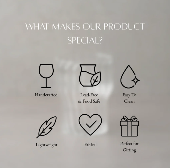 Fluted Drinking Glass - Medium (Set of 2)