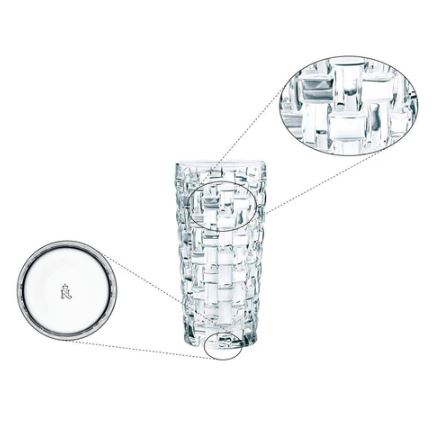 Bossa Nova Long Drink Glasses 350ml, Set of 6