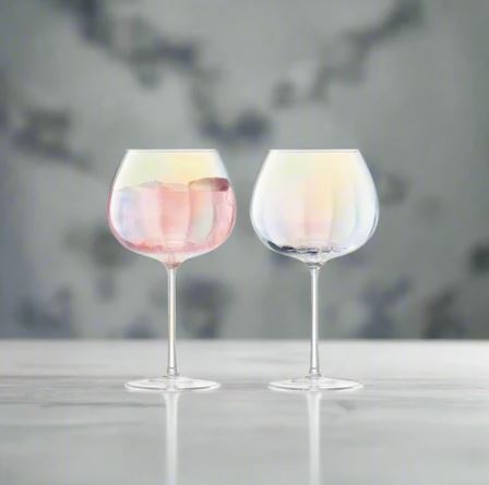 Pearl Balloon Glasses 650ml, Set of 2