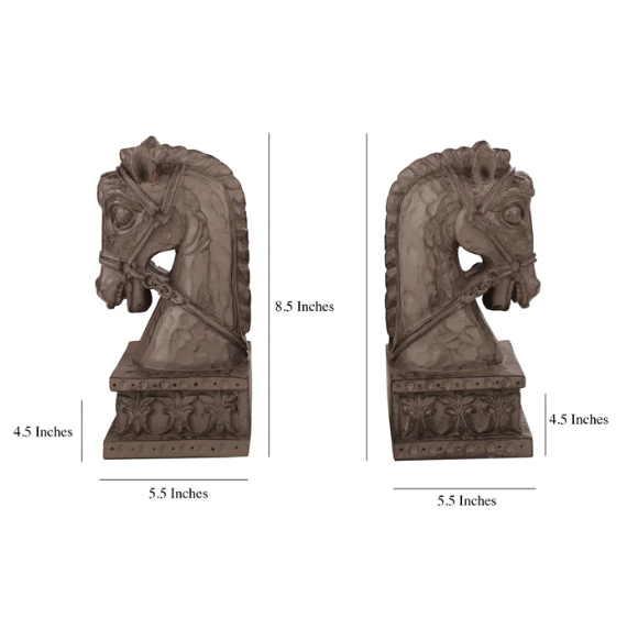 Lucky Horse Bookends