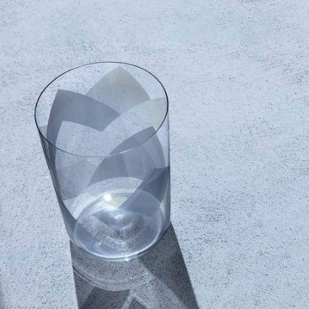 Peaks Tumblers 560ml, Set of 4 - Graphite