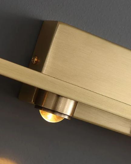 Golden Glow Mirror Wall Light - 7 Lights