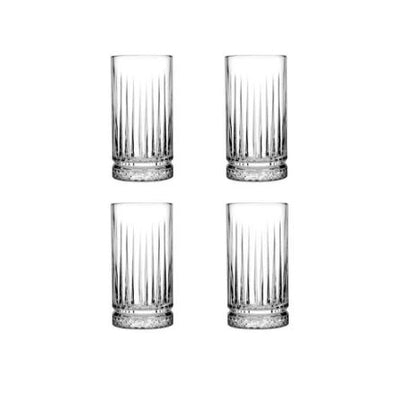 Elysia Long Drink Glasses 280ml, Set of 4