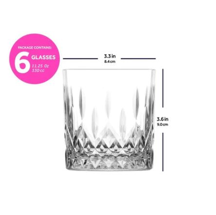 Becher Tumblers 320ml, Set of 6