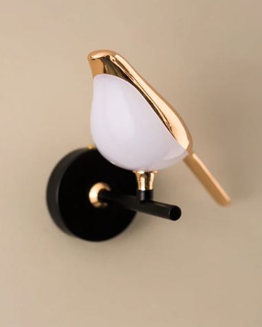 Aves Sitting Bird Wall Sconces