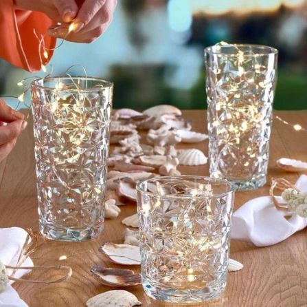 Estrella Long Drink Glasses 360ml, Set of 4