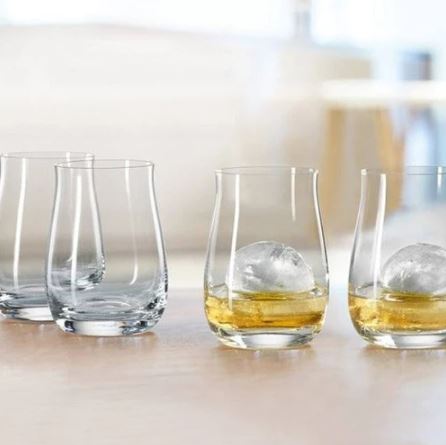 Single Barrel Whiskey Glasses 380ml, Set of 2