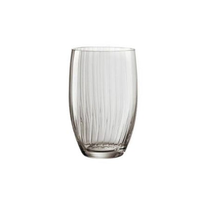 Long Drink Tumblers 460ml, Set of 6 - Grey