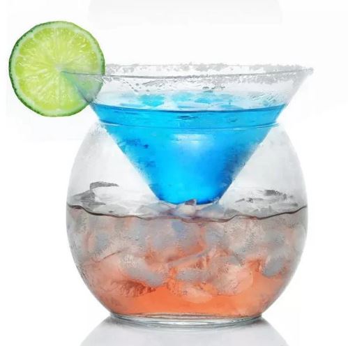 Dual Martini Glass - Set Of 2