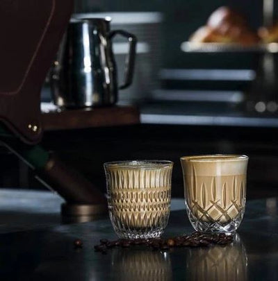 Ethno Barista Cappuccino Glasses 235ml, Set of 2