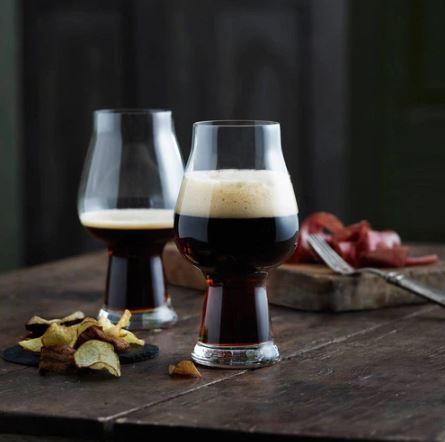 Birrateque Beer Glasses 600ml, Set of 2