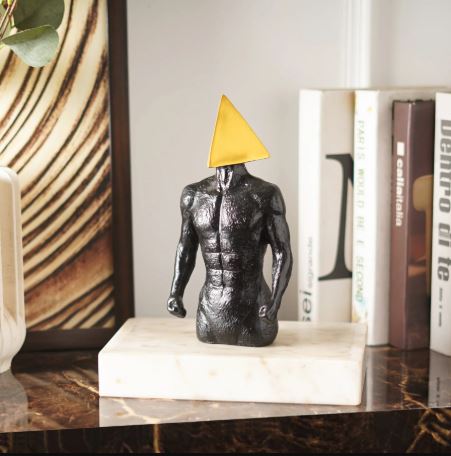 Geometric Marvel: MuscleCraft Accent