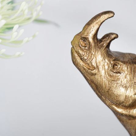 Stacked Savannah Sculpture Large - Gold