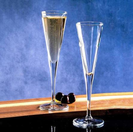 V-Line Champagne Flutes 150ml, Set of 6