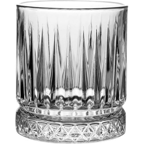 FLOW GEO CRYSTAL WHISKEY GLASS-SET OF 6