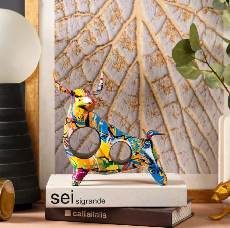 Bullseye: Resin Abstract Decor