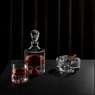 Shade Whiskey Decanter & Glasses Set