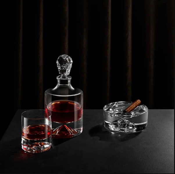 Shade Whiskey Decanter & Glasses Set