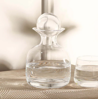 Sarabi Glass Water Carafe 750ml - Clear