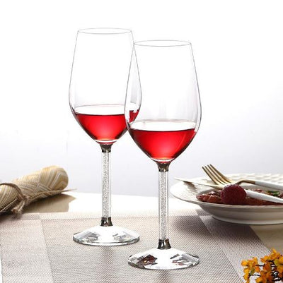 Swarovski Stem Crystal Wine Glass - Set of 2