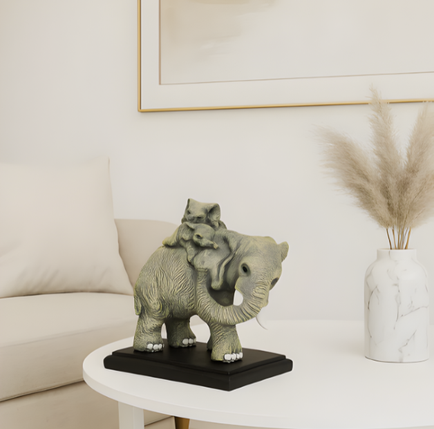 Animal Bond Mother Baby Sculpture