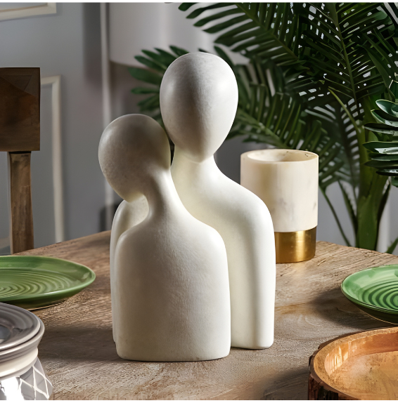 Abstract Soulmates Sculpture (Set of 2)