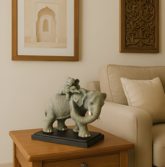 Animal Bond Mother Baby Sculpture